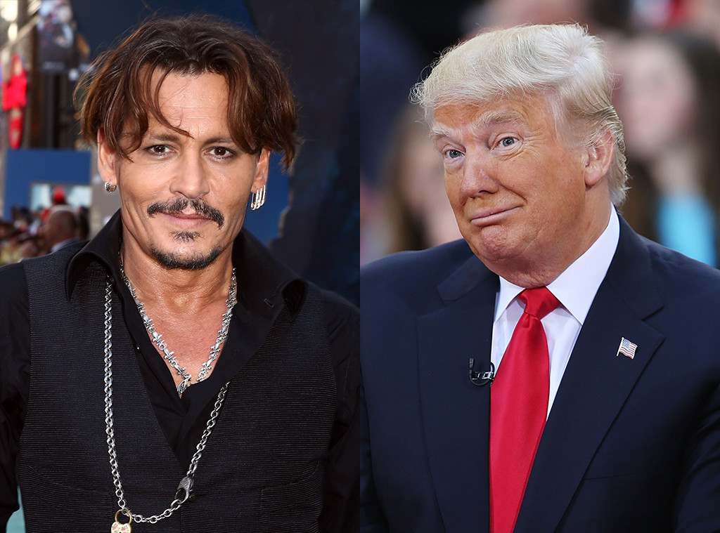 Johnny Depp, Donald Trump Johnny Depp, Donald Trump